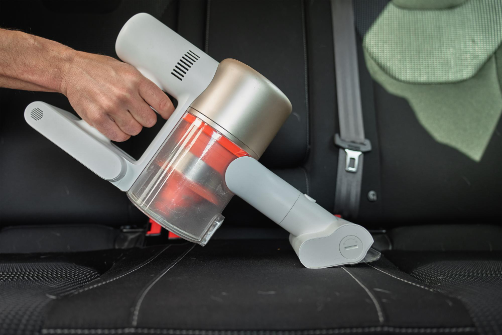 Vacuuming as Part of Interior Detailing