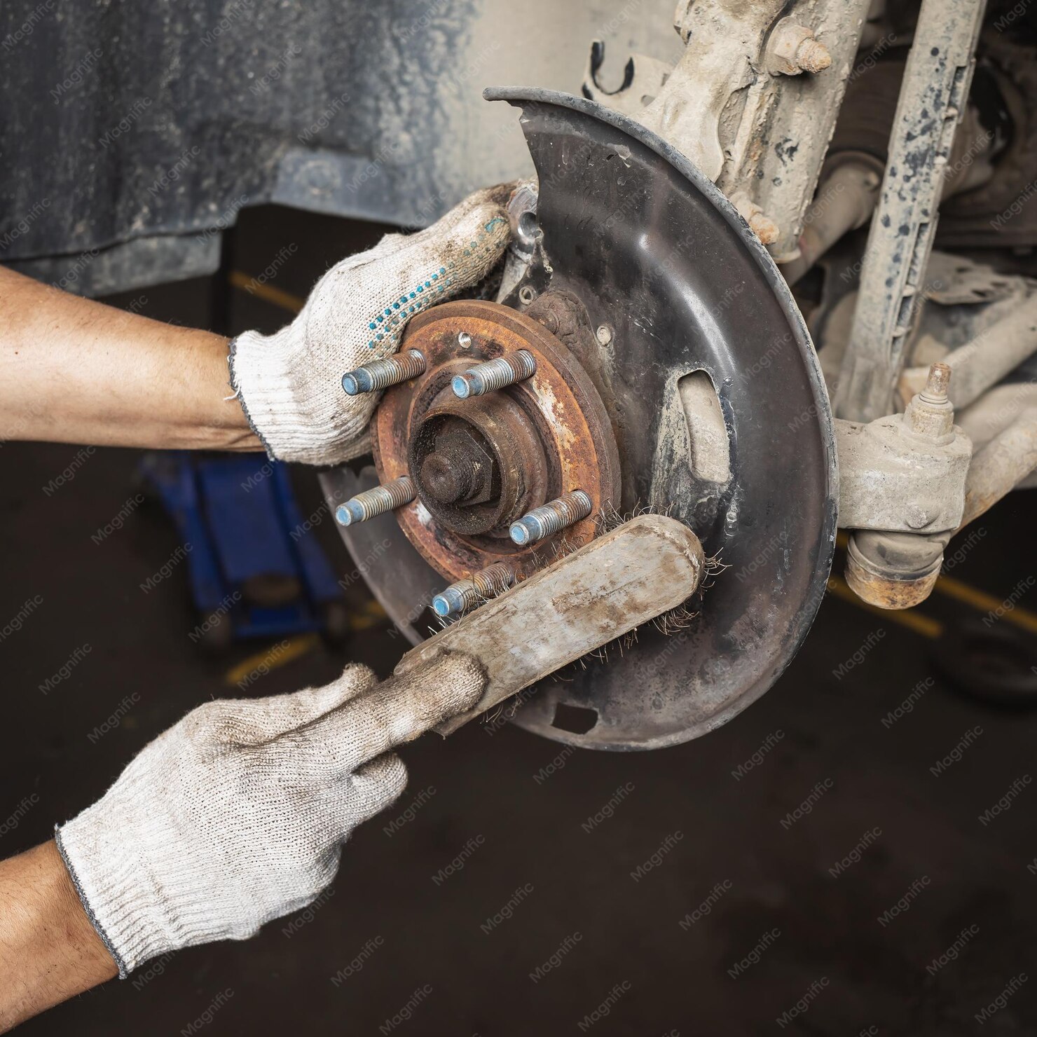 Better brake dust removal
