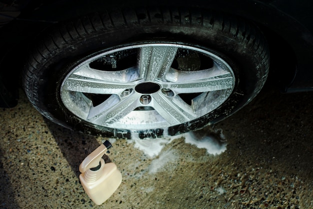 Brake dust has built up on your wheels.