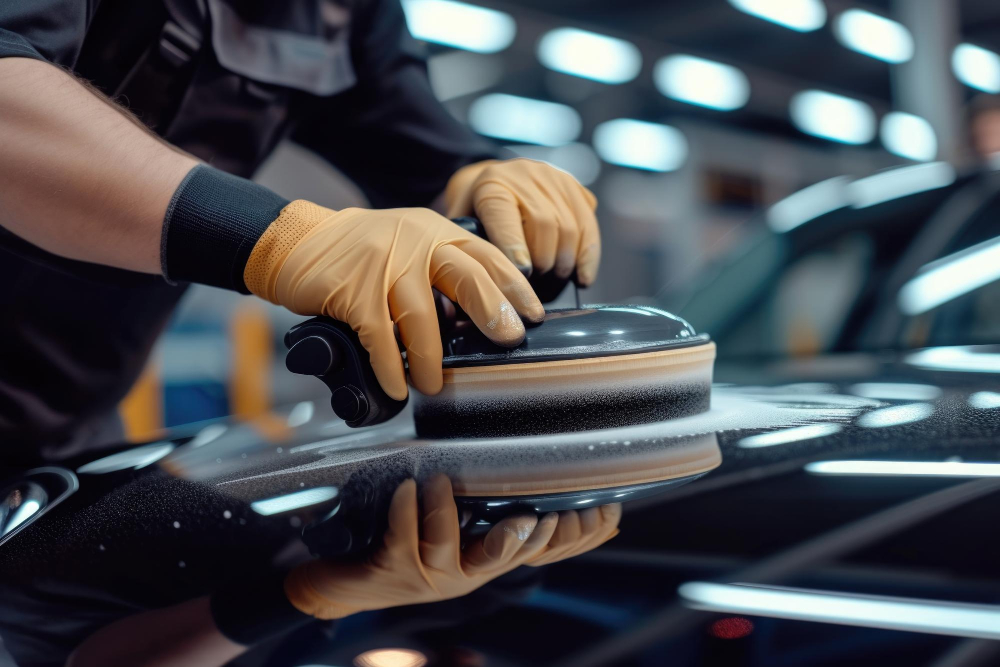 Vehicle with Auto Detailing Solutions