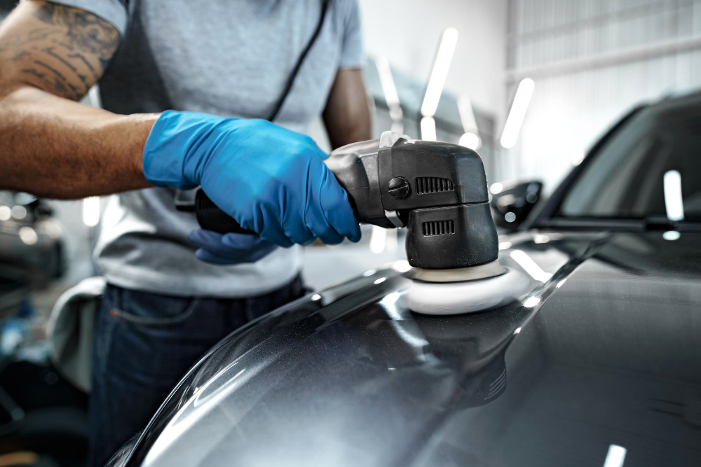 Vehicle with Auto Detailing Solutions
